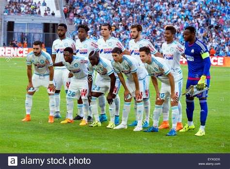 Olympique de marseille fixtures tab is showing last 100 football matches with statistics and win/draw/lose icons. Marseille France 1st Aug 2015 Olympique De Marseille
