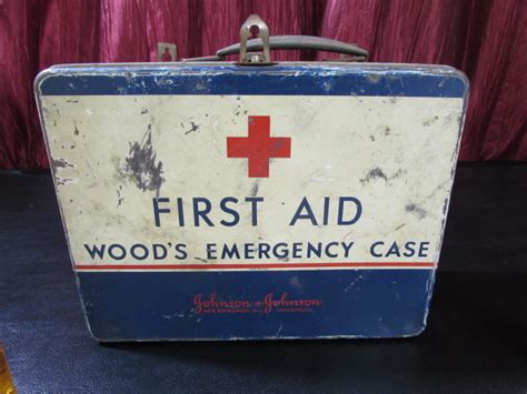 Lot Detail Vintage First Aid Kit