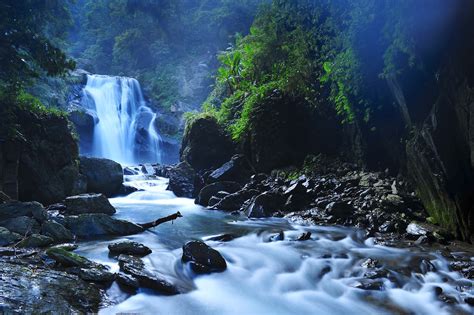 Free Best Pictures Beautiful Taiwan Forest Waterfalls
