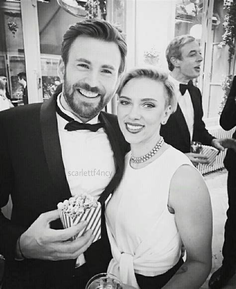 Scarlett johansson and chris evans are two people that have remained good, close friends for more than a decade. Chris Evans and Scarlett Johansson | Chris evans, Chris ...