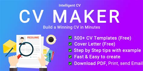 Customized samples based on the most contacted resumes from over 100 million resumes on file. Intelligent Cv Maker App Download - Think Big, Act Bigger
