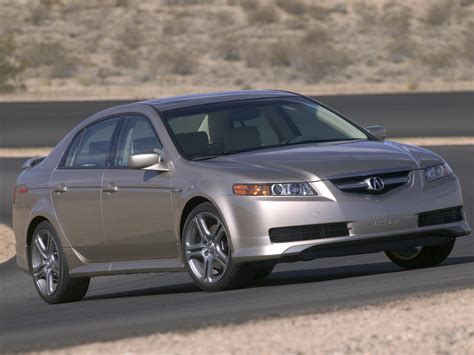 Wallpaper Nature Side View Asphalt Acura Tsx Sedan Tl 2004