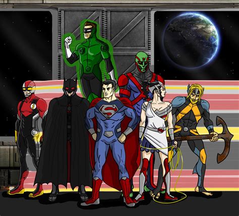 Justice League Redesign By Toekneearrows On Deviantart