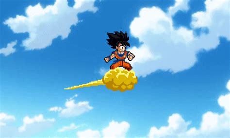 Goku Flying On Nimbus Ulsw  By Endericaro On Deviantart