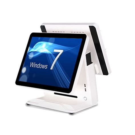 15 Inch Dual Screen Pos Terminal All In One Pos Pc Touch Screen Pos