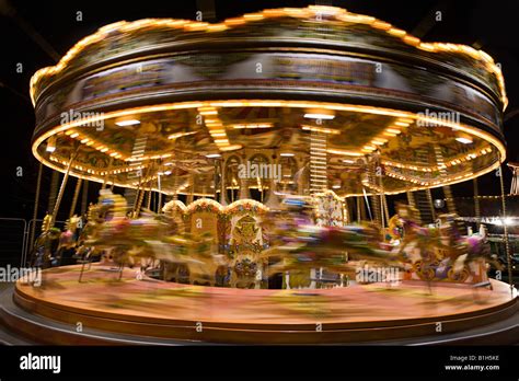 Fair Carousel High Resolution Stock Photography And Images Alamy