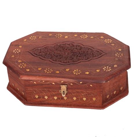 Dream Art Shoppee Handmade Wooden Jewellery Box For Women Wood Jewel