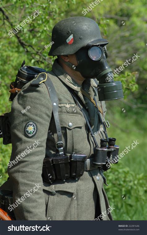 Pfund Milchprodukte Telefon German Soldier Ww2 Gas Mask Wählen Störung