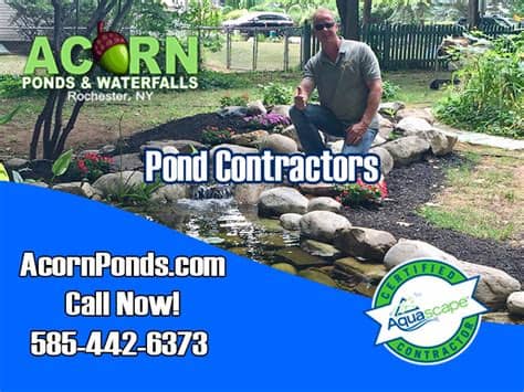 18 attractive diy backyard pond ideas for your garden. Backyard (KOI) Pond Builder/Contractors-Rochester NY ...