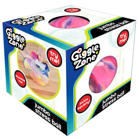 Giggle Zone Jumbo Stress Ball Fidget Sensory Toy Unisex Ages Walmart Com