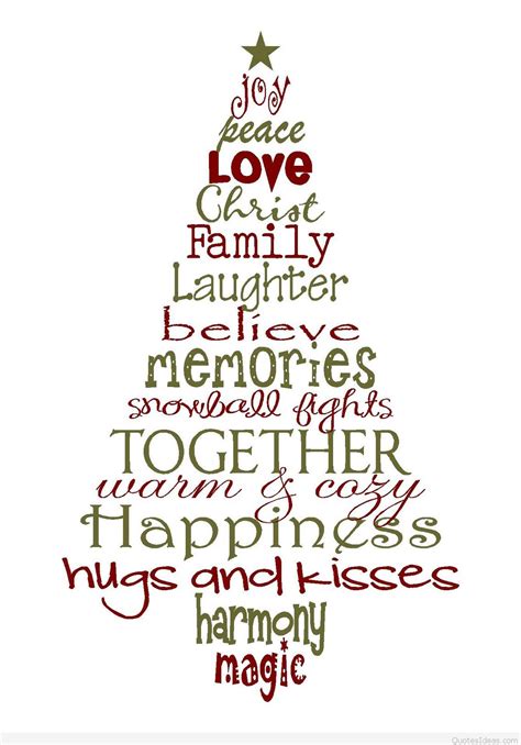 It is a time when you let your friends and family know how. Family Christmas quotes