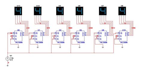 Led Clock Circuit Diagrams Circuit Diagram