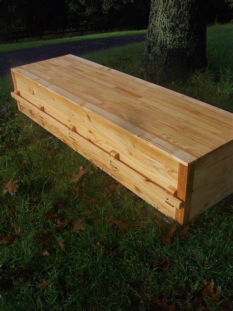 Wood Casket Pine Box Coffin Wood Coffin Casket Box Funeral Etsy