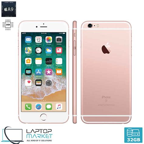Apple Iphone 6s Plus 32gb Rose Gold A9 Dual Core 2gb Ram