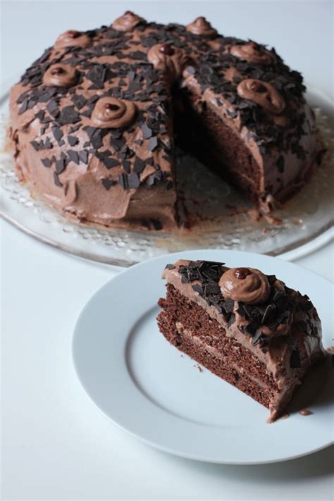 Rezept: Schoko-Sahne Torte - | Schoko sahne torte, Schokoladencreme für ...