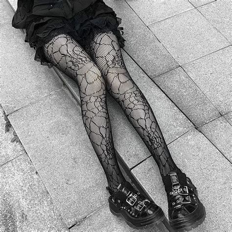 Fishnet Tights Cosplay Costumes Black Fishnets Black Tights Fashion Tights Punk Fashion