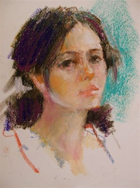 By Connie Chadwell Oil Pastel Pastel Portraits Original Oil
