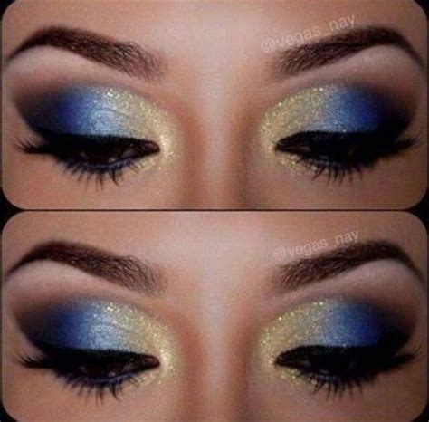 Make Up Gold Eyeliner Gold Eye Makeup Gold Eyeshadow Smokey Eye