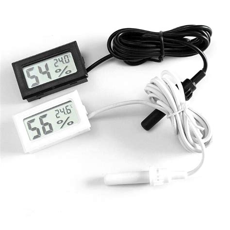 Indoor gardens are affected by temperature and humidity. Mini LCD Digital Temperature Hygrometer Humidity Meter ...