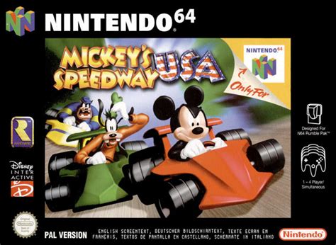 Mickey Speedway Usa Sur Nintendo 64