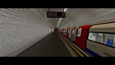 London Underground 1995 Stock In Minecraft Youtube
