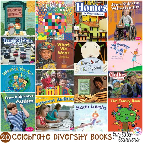 Celebrate Diversity Book List For Preschool And Kindergarten