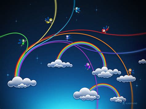 Animated Rainbow Wallpaper Photoshop Tutorials Designstacks