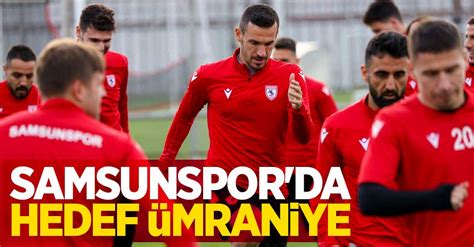 Muhammet i̇le öne geçti̇k maç ın ilk 8 dakikasında. Samsunspor'da hedef Ümraniye