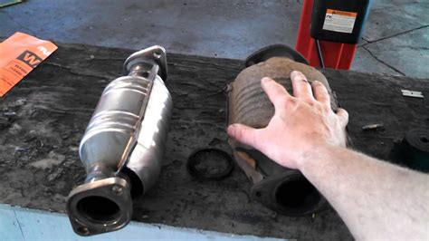 Comparing Oe Part To Aftermarket Part Catalytic Converter Youtube