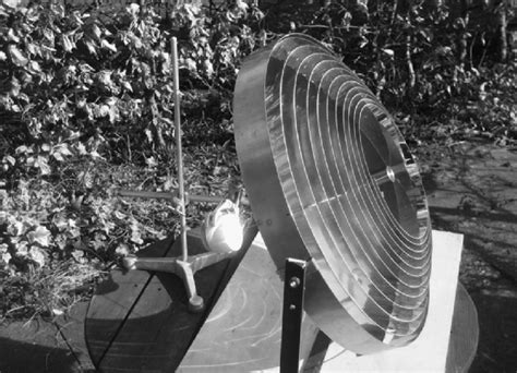Photograph Of Fresnel Spiral Unit B R″ Constant 5 Ribs Showing