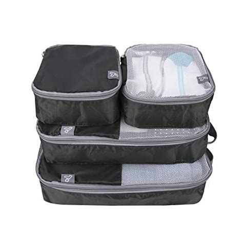 Reviews For Travelon Set Of 4 Soft Packing Organizers Black