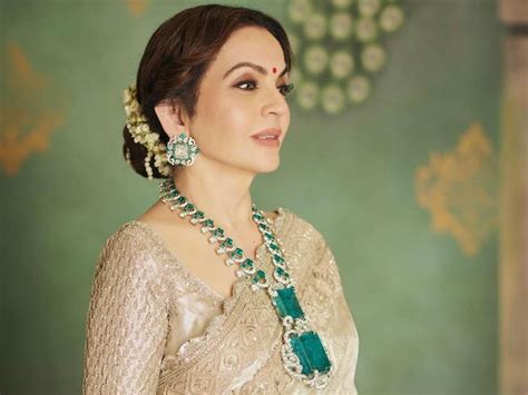 Talk Of Town Nita Ambani And Her Rs 400 Crore Necklace
