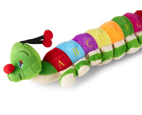 A Z Caterpillar Plush Toy Multi Au