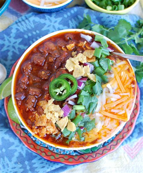 Easy Instant Pot Beef Chili A Cedar Spoon