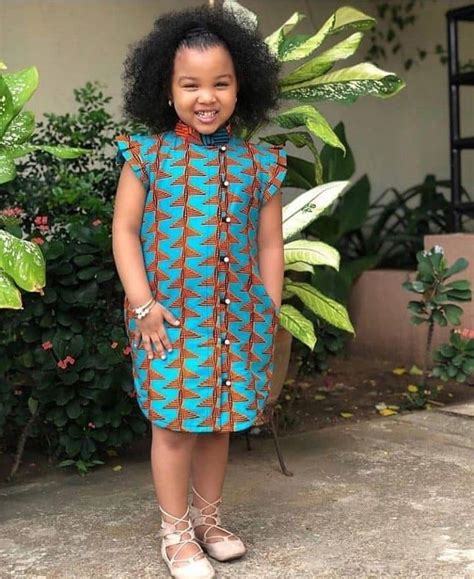 Cute Ankara Styles For Children And Babies 2019