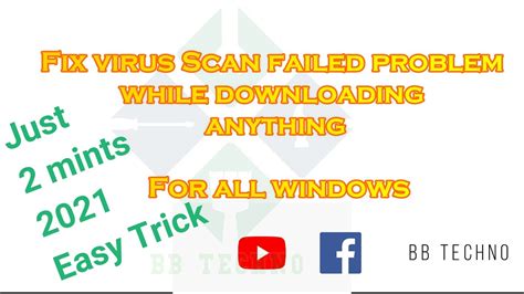 How To Fix Virus Scan Failed While Downloading Easy Trick In Mints Youtube