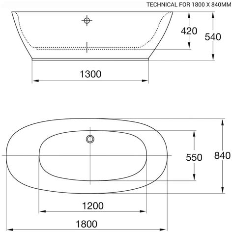 April Cayton Contemporary Freestanding Bath Oval Shaped