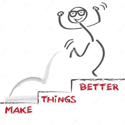 Make Things Better Stock Illustration Illustration Of Motivation