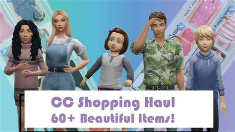 Sims 4 Custom Content Cc Shopping Spree February March 2020