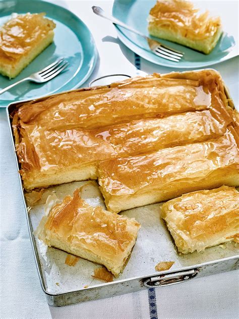 How to make phyllo/filo dough by dk on mar 26, 2010. Lisa Faulkner's Greek custard tart recipe | delicious ...