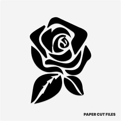 Rose clipart - Free SVG & PNG | PaperCut Files