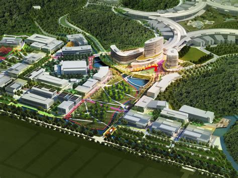 The campus is built on a 400 hectare (1,000 acres) site strategically located at bandar seri iskandar, perak darul ridzuan, malaysia. Universiti Teknologi Petronas Research Cluster - Sasaki