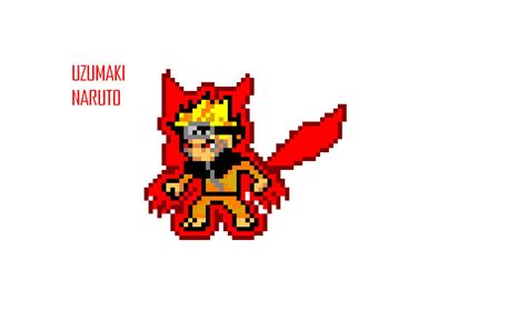 Uzumaki Naruto Pixel Style By Jargondojo On Deviantart