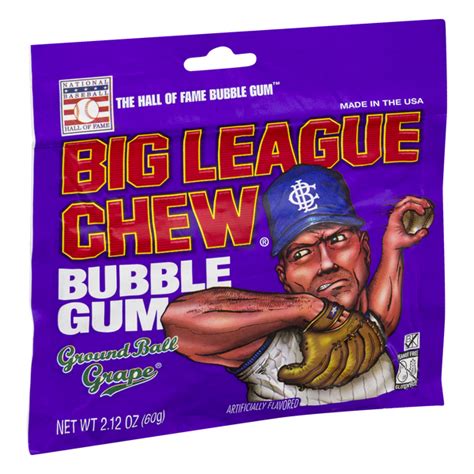 Big League Chew Bubble Gum Ground Ball Grape Hy Vee Aisles Online