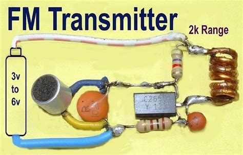 Simple Fm Transmitter Only With Single Transistor Fm Transmitters