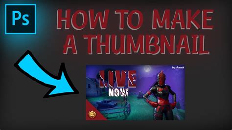 How To Make A Thumbnail For Youtube On Photoshop Folderiop
