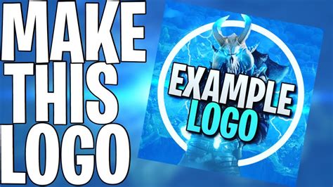 How To Make Fortnite Logo Ios Youtube