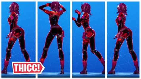 Fortnite Thicc Starflare Skin Showcased With 69 Hot Dance Emotes