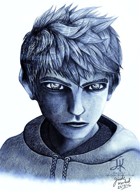 Jack Frost 2 Pencil Drawing By Jade Viper On Deviantart