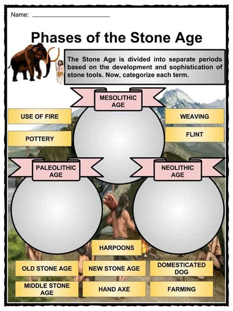 Stone Age Worksheet